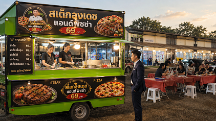 สเต็กลุงเดชand pizza เริ่มต้น 69 บาท  สาขานครราชสีมา