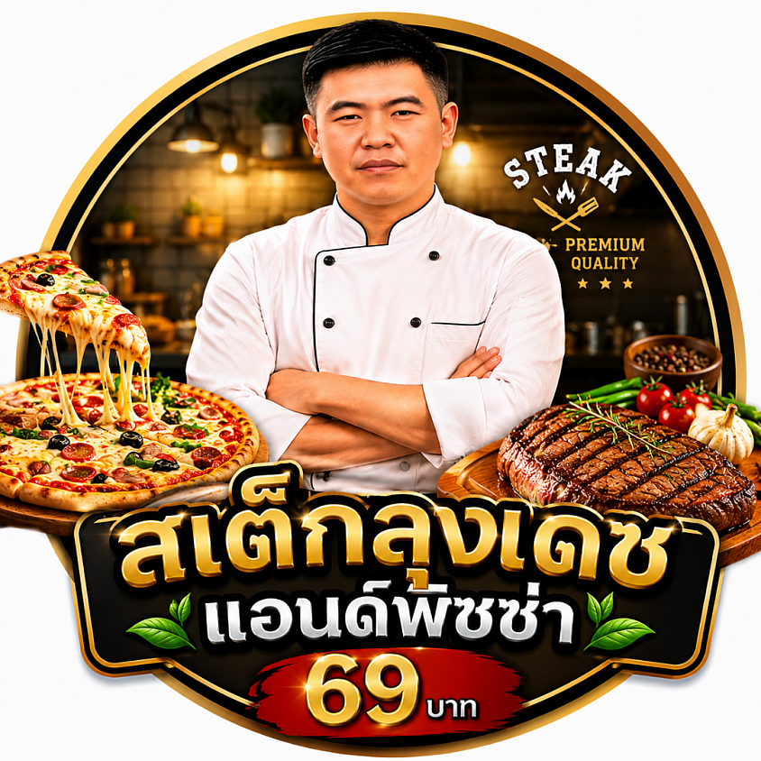 แฟรนไชส์สเต็กลุงเดช